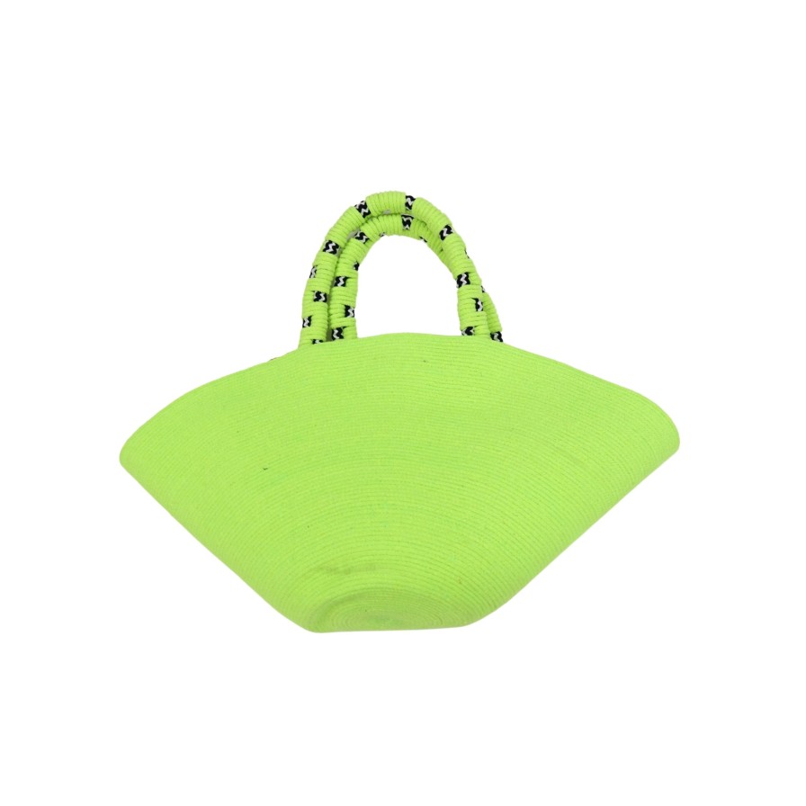 Bolsas Medias Nannacay  | Orietta M Bag Verde Limao